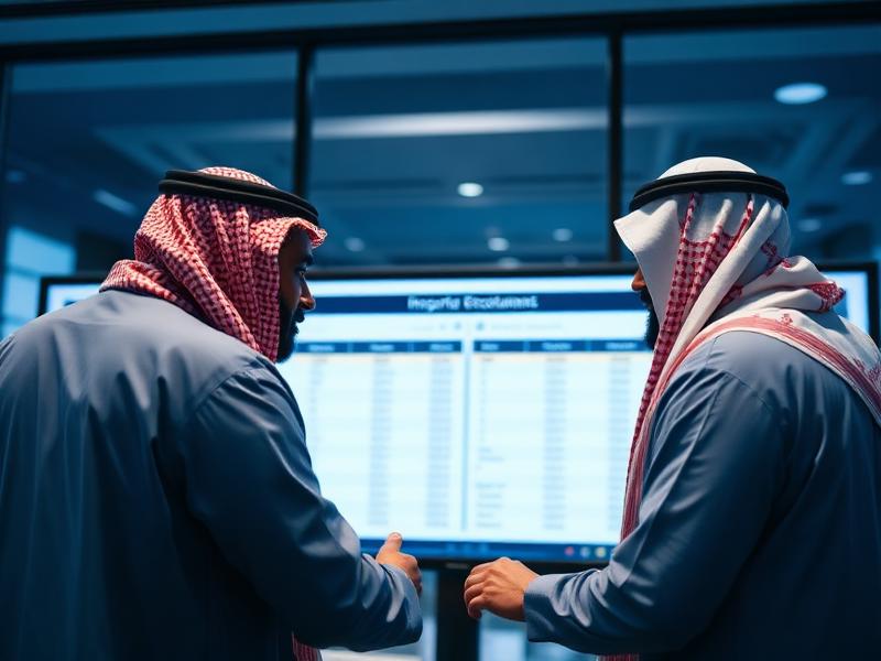 رجال أعمال سعوديون يراجعون نظام موارد بشرية